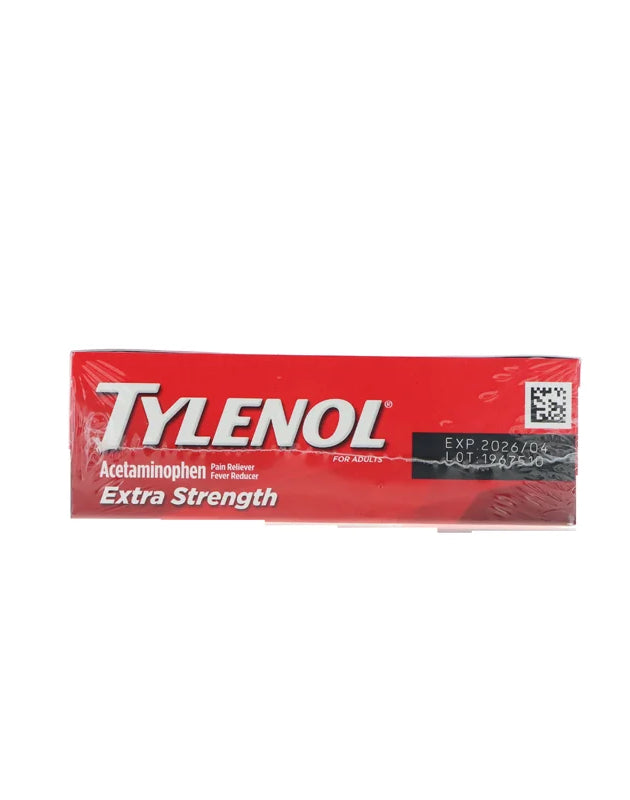 Tylenol Extra Strength Pain/fever Reducer Vials 12 Count - 24 Capsules image 0