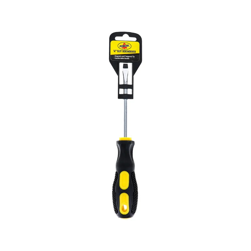 Pennzoil Screwdriver 1/4 Inch Slot (Flat) - 1 Count Only image 0