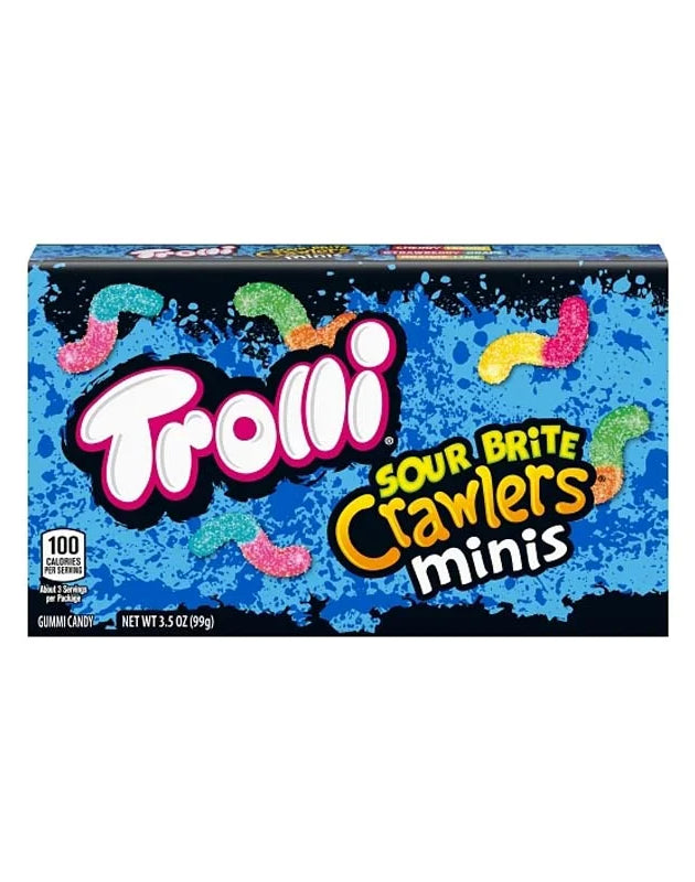 Trolli Sour Brite Crawlers Theater Box - 3.5 oz image 0