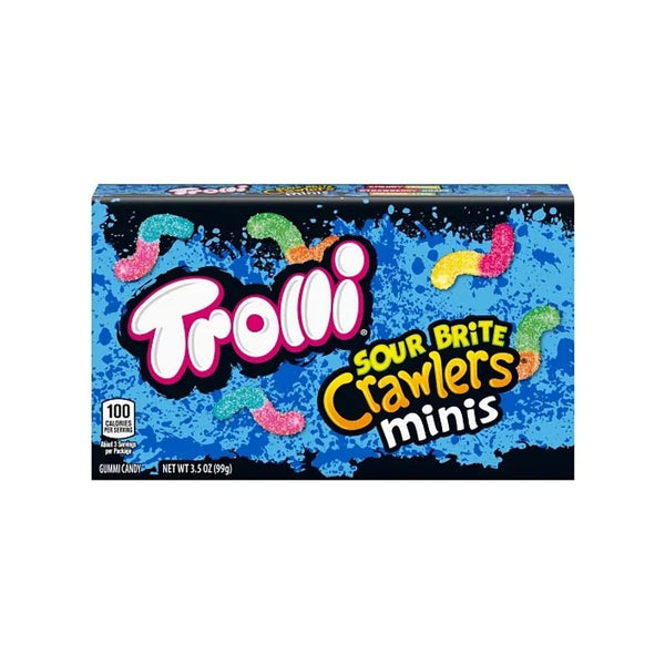 Trolli Sour Brite Crawlers Theater Box - 3.5 oz