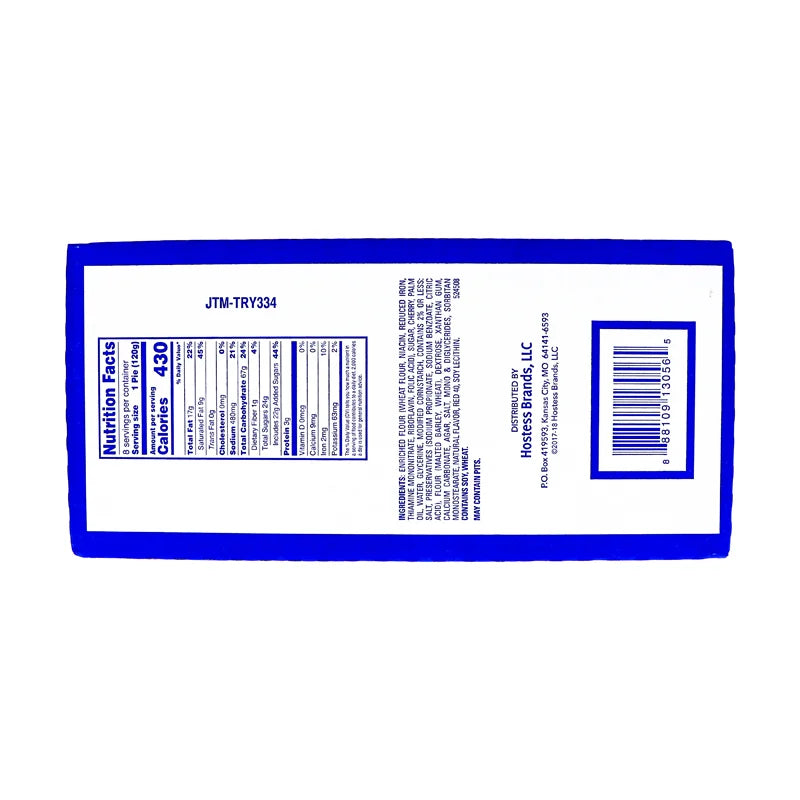 Hostess Cherry Fruit Pie 8 Count - 4.5 oz image 2