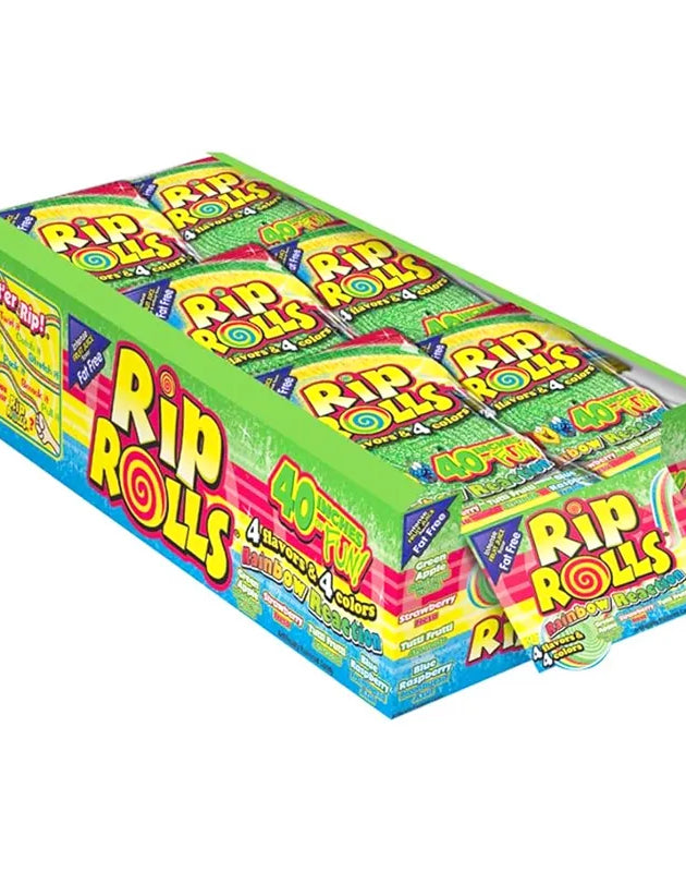 Rip Rolls Rainbow Reaction - 24 Count - 1.4oz image 0
