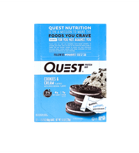 Quest Bar, Cookies And Cream, 2.12 Ounce image 0