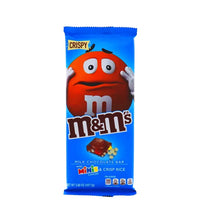 M&M's Tablet Crispy & Minis Milk Chocolate Candy Bar 3.8 oz image 0