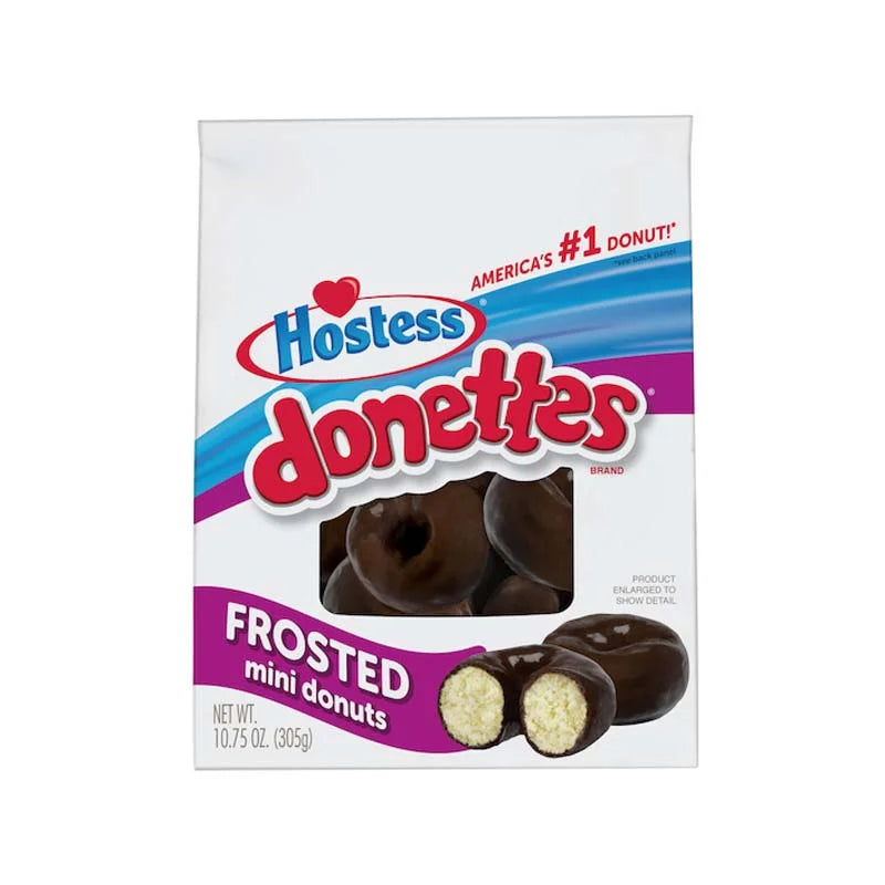 Hostess Double Chocolate Donettes Bag, 10.75 oz image 0