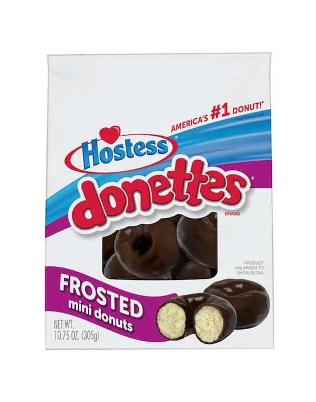 Hostess Double Chocolate Donettes Bag, 10.75 oz image 0
