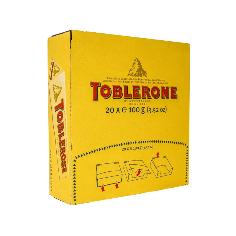 Toblerone Swiss Milk Chocolate XL Bar (Count 20) - 3.52 oz image 1
