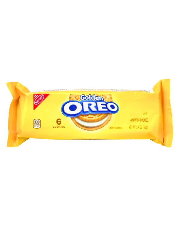 Nabisco Golden Oreo Original Cookies 12 Count - 2.4 oz image 0
