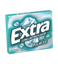 Wrigley's Extra Polar Ice Sugar Free Gum - Pack of 10 - 15 Sticks - 1.05oz image 0
