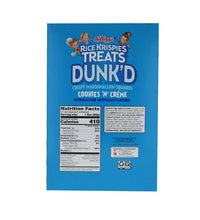 Kelloggs Rice Krispies Treats DunkD Dipped Cookies N Creme 12 Count - 3.1 oz image 2