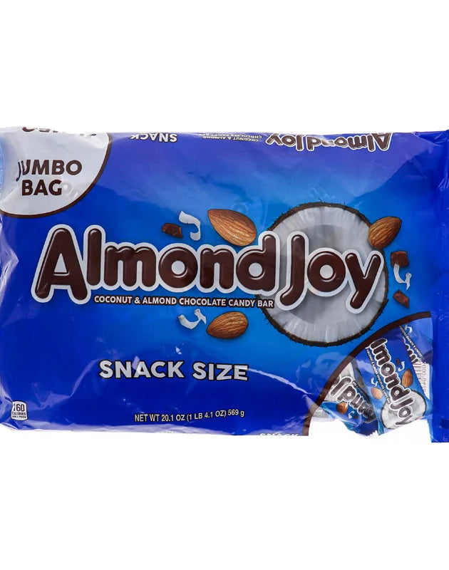 Almond Joy Snack Size Candy Bars Jumbo Bag image 0