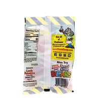 Toxic Waste Peg Bears Sour Chewy Candy 12 Count - 5 oz image 1