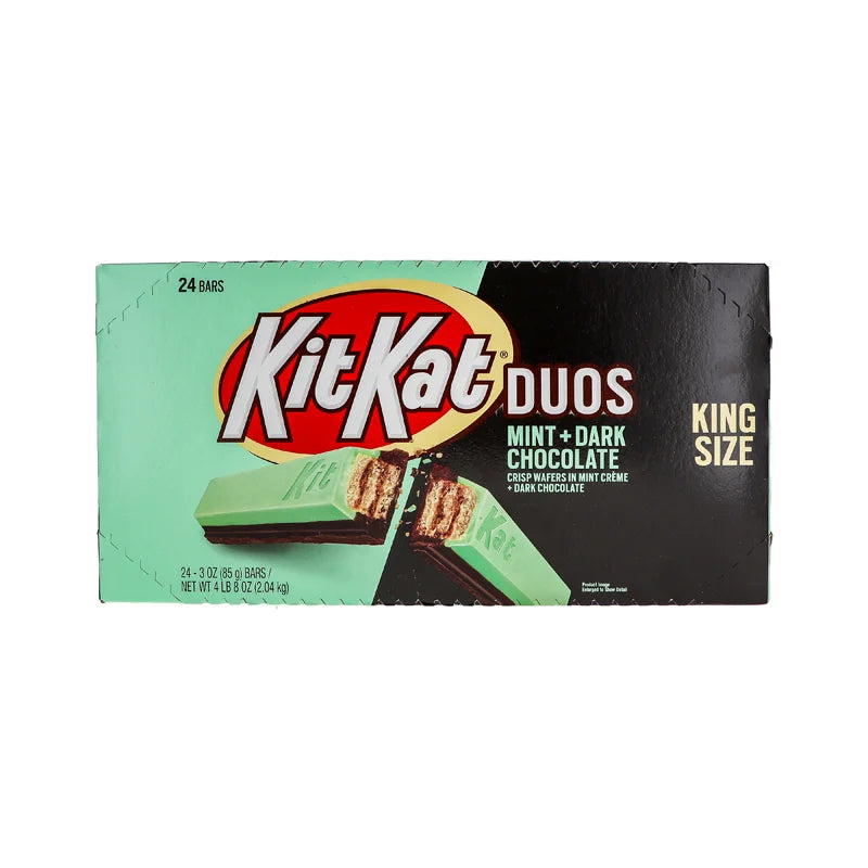Kit Kat Duos Mint & Dark Chocolate Wafers 24 Count - 3 oz image 0