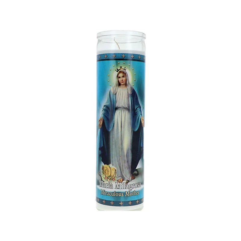 La Milagrosa - White Candle 1 Count Only image 0
