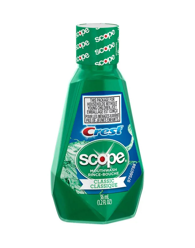 Crest Scope Classic Mouthwash (Small) 1.2oz - 36 ML image 0