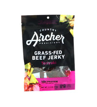 Country Archer Beef Jerky Teriyaki Bag 2.5 oz image 0