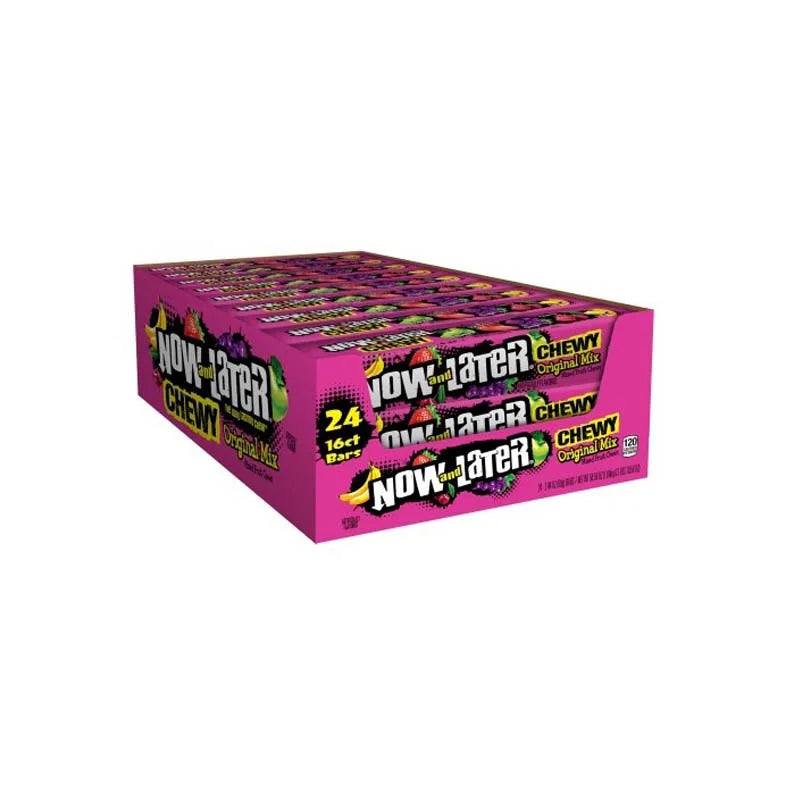 Now & Later Chewy Original Mix Candy 24 Count - 16 Pieces image 0