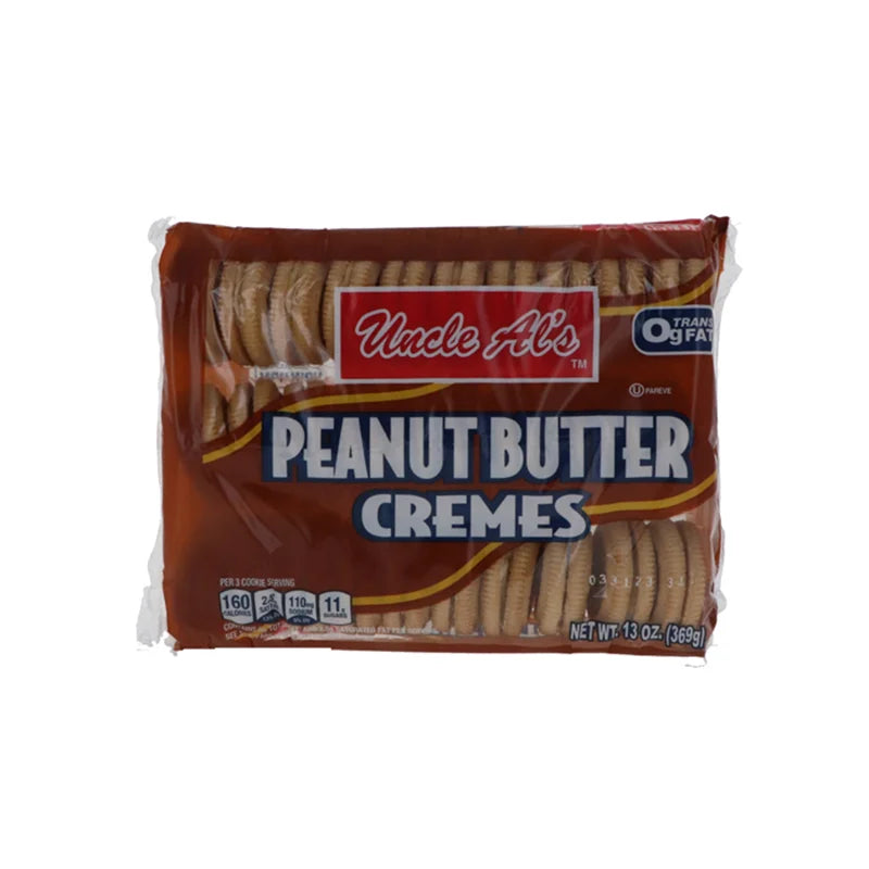 Uncle Al's Peanut Butter Creme Cookies 13 oz image 0