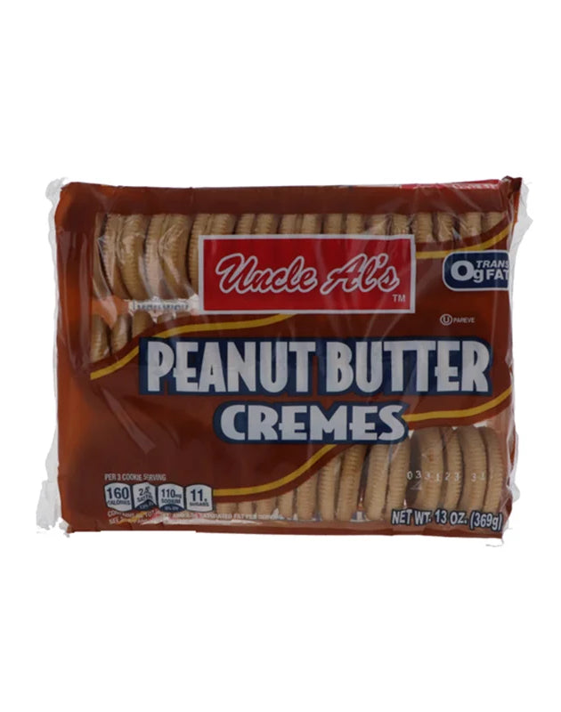 Uncle Al's Peanut Butter Creme Cookies 13 oz image 0