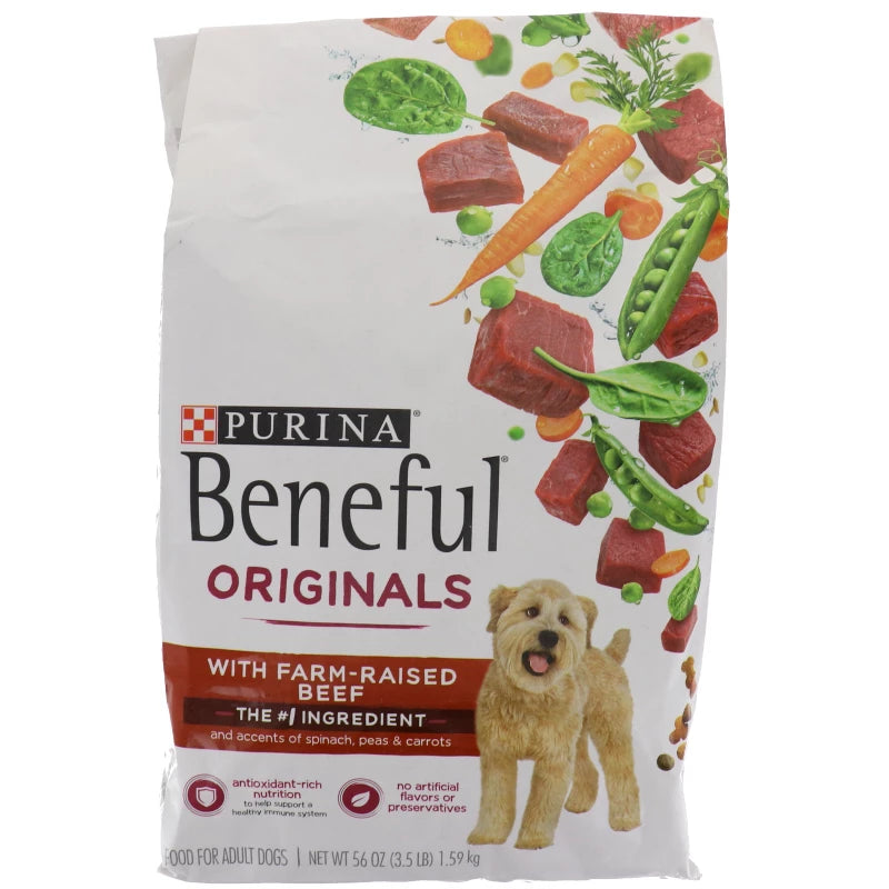 Purina Beneful Dog Food Original Bag 3.5 LB image 0