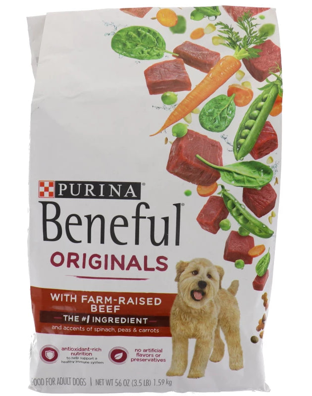 Purina Beneful Dog Food Original Bag 3.5 LB image 0