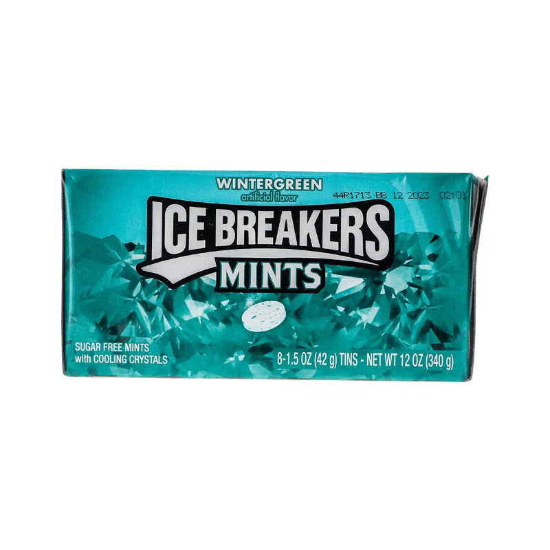 Ice Breakers Wintergreen Sugar-Free Mints 8 Count - 1.5 oz image 0
