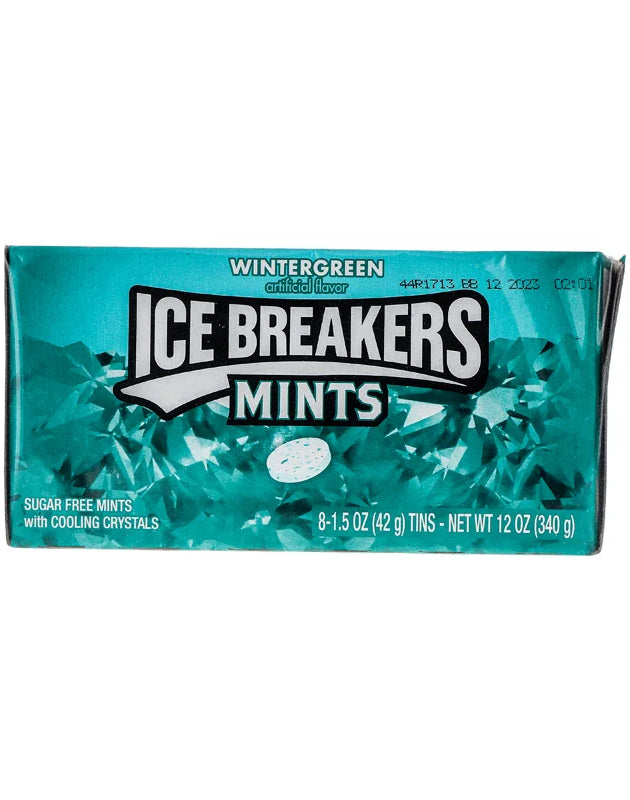 Ice Breakers Wintergreen Sugar-Free Mints 8 Count - 1.5 oz image 0