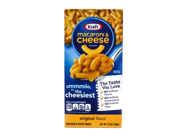 Kraft Original Macaroni and Cheese Dinner 7.25 oz image 0