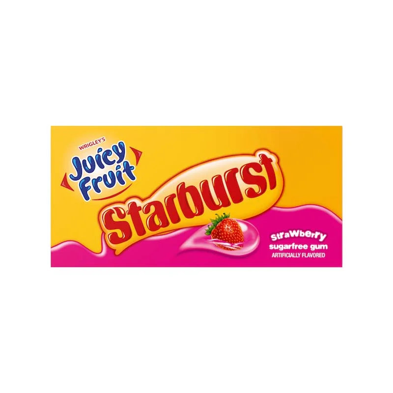 Wrigleys Starburst Juicy Fruit Strawberry 10 Count - 15 stk image 0