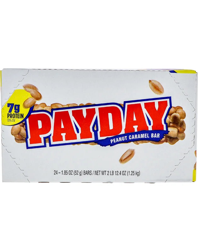 Payday Peanut Caramel Candy Bars 24 Count - 1.85 Oz image 0