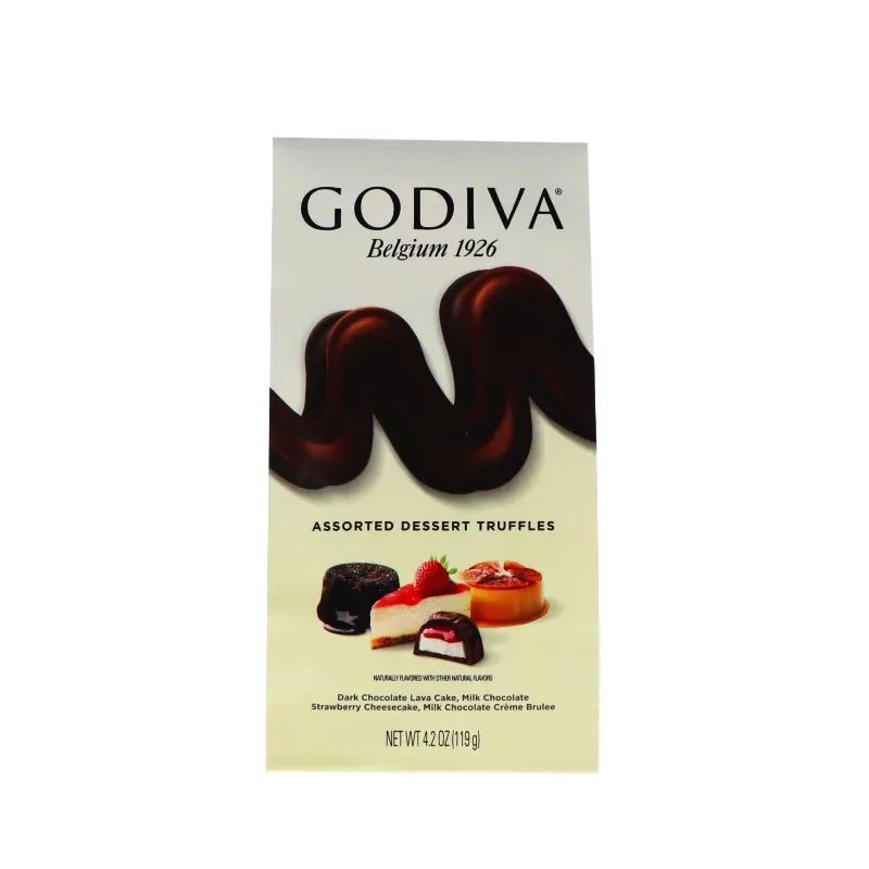 Godiva Assorted Dessert Truffles Bag 4.2 oz image 0