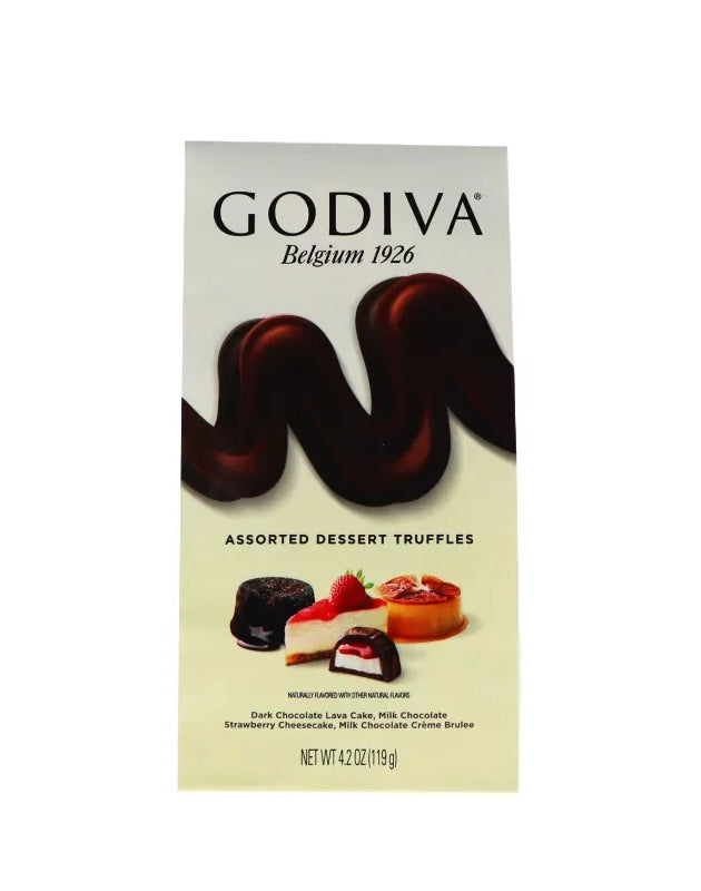 Godiva Assorted Dessert Truffles Bag 4.2 oz image 0