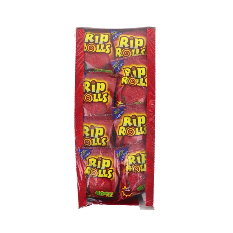 Rip Rolls Cherry - 24 Count image 0