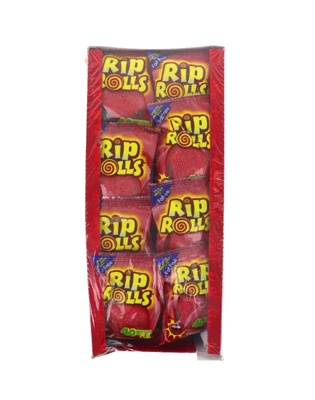 Rip Rolls Cherry - 24 Count image 0