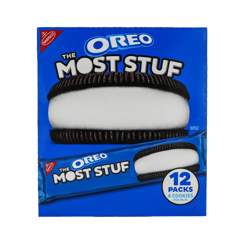 Nabisco Oreo the Most Stuf Cookies 12 Count - 3 oz image 0