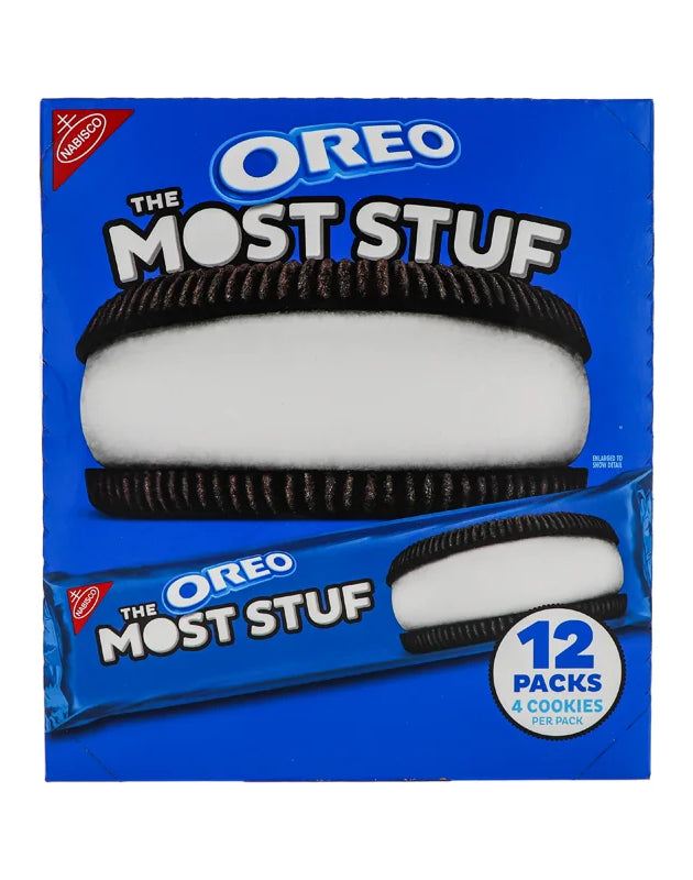 Nabisco Oreo the Most Stuf Cookies 12 Count - 3 oz image 0