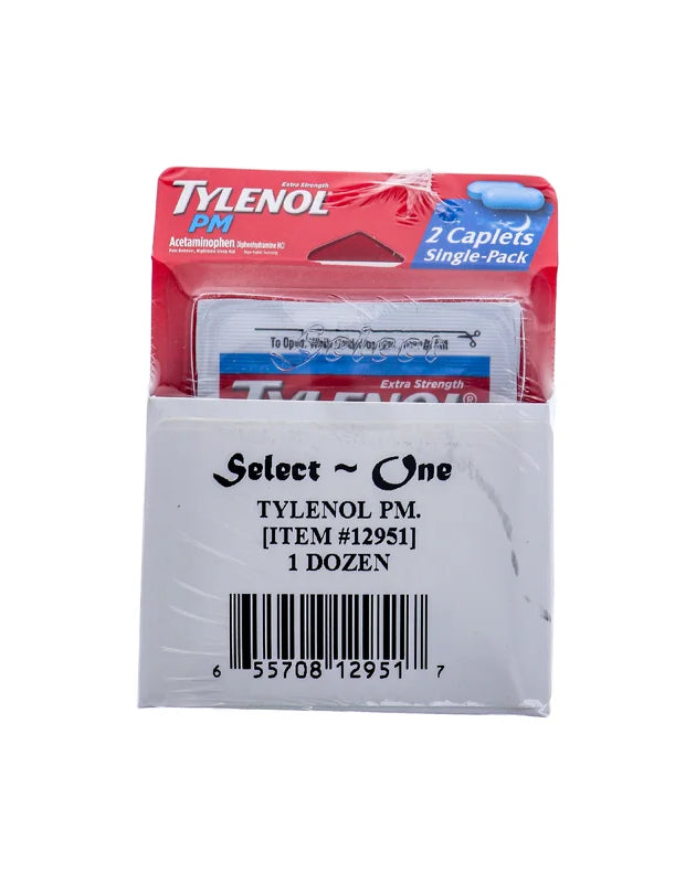 Tylenol PM Blister Pack 12 Count - (Pack of - 1) image 0