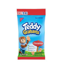 Nabisco Teddy Grahams Cinnamon Cookie - Big Bag 12 Count - 3 oz image 0