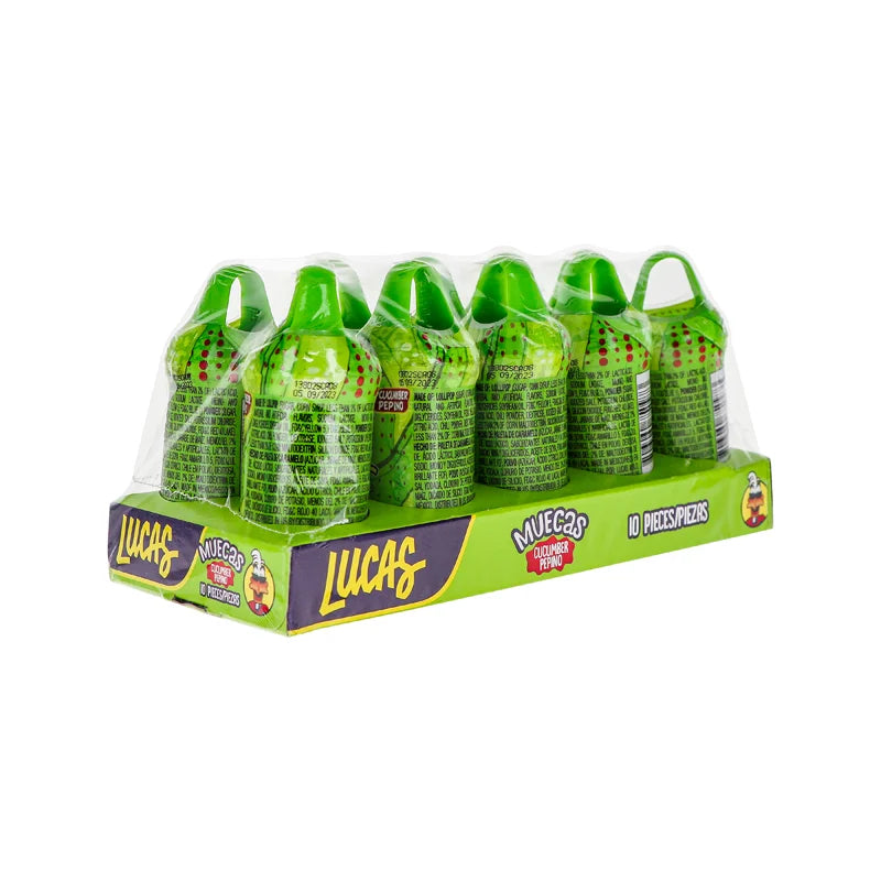 Lucas Muecas Cucumber Lollipop 10 Count image 1