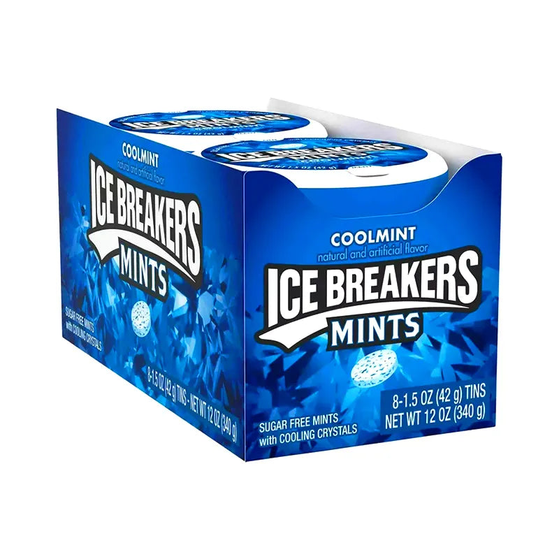 Ice Breakers Mints Coolmint Can 8/1.5Oz image 0