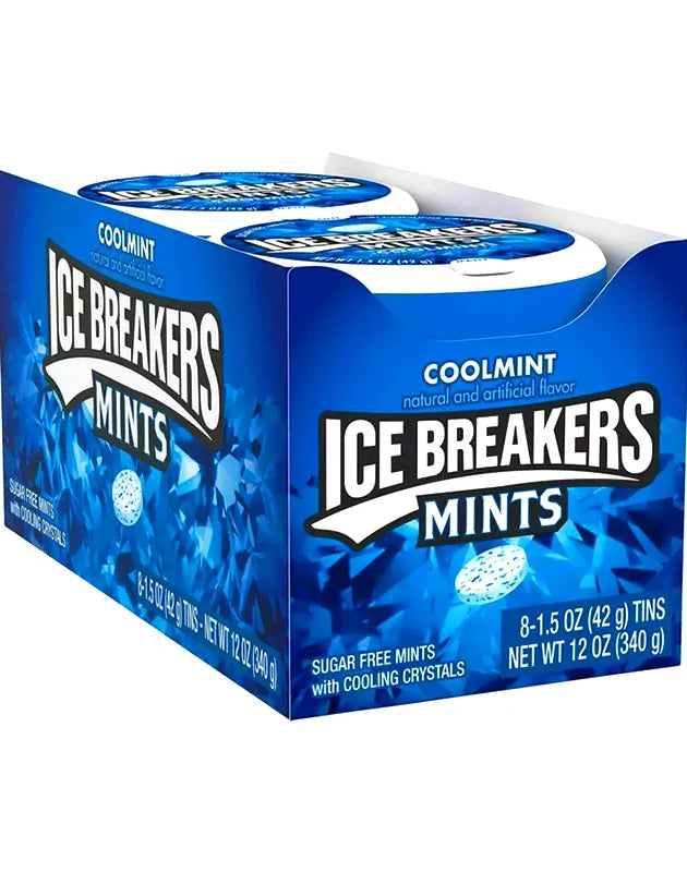 Ice Breakers Mints Coolmint Can 8/1.5Oz image 0