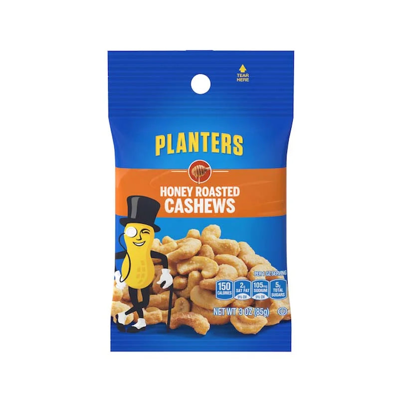 Planters Salted Cashews 12 Count - 3 oz image 0