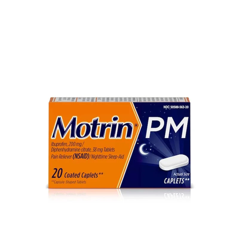 Motrin Pm Pain/Fever Reducer - 20 Capslets image 0
