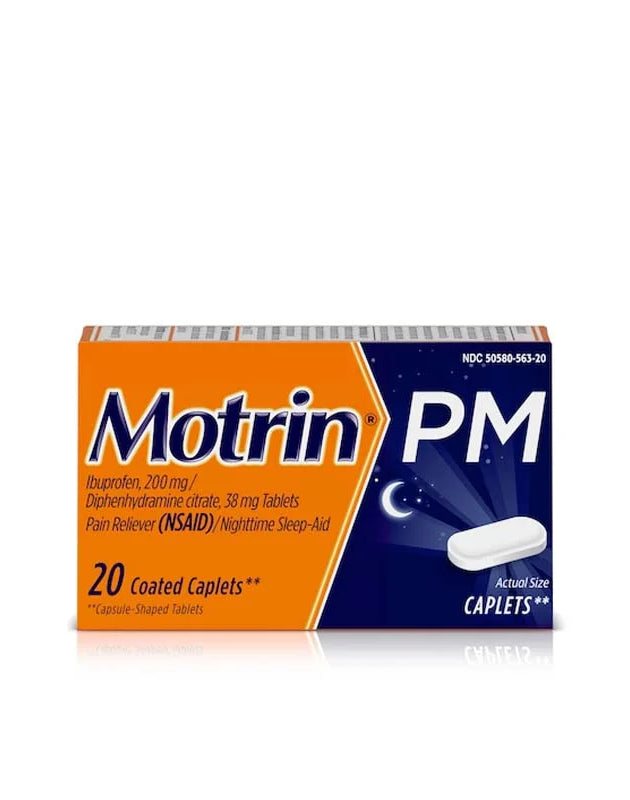 Motrin Pm Pain/Fever Reducer - 20 Capslets image 0
