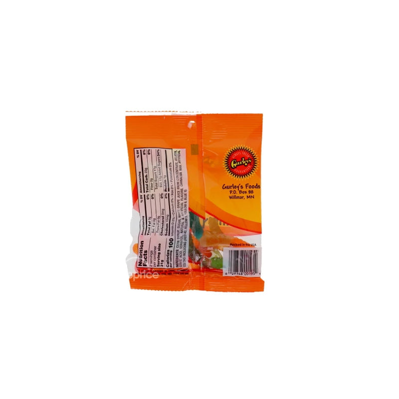 Gurley's 2/$1.00 Gummy Worms 12 Count - 2.5 oz image 1