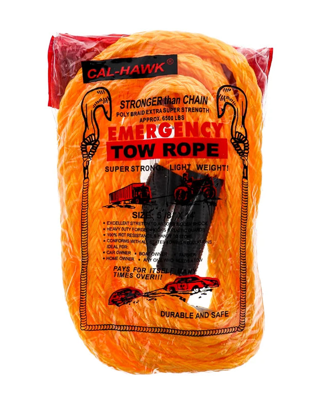 Nylon Tow Rope with Loop Ends - 1 Count Only image 0