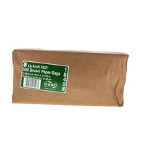 Duro Brown Paper Bag 8 Lb - 500 Count image 0