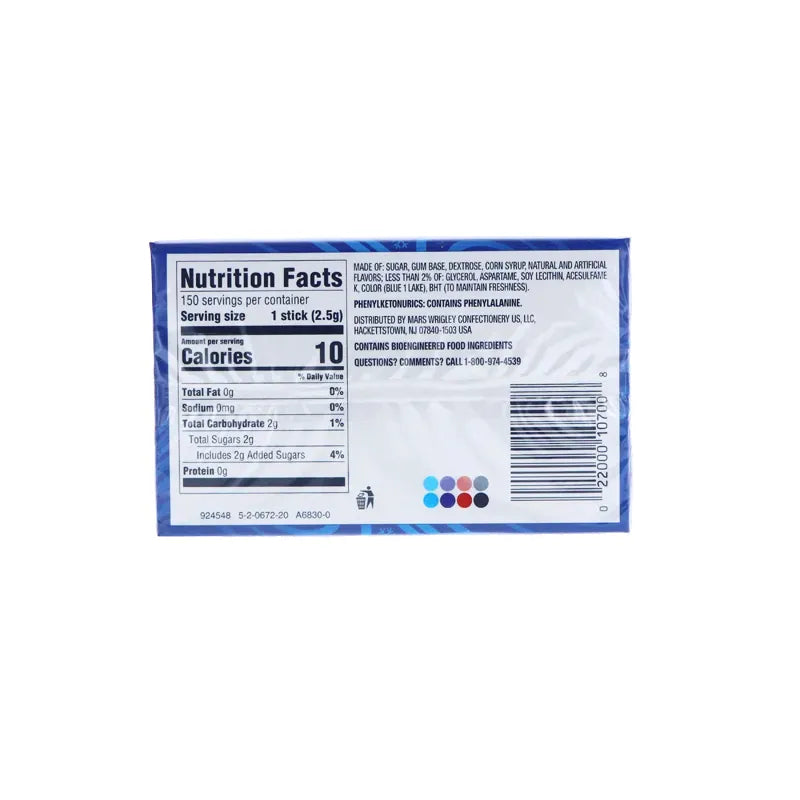 Wrigley's Slim Pack Winterfresh 10 Count - 15 Sticks image 2