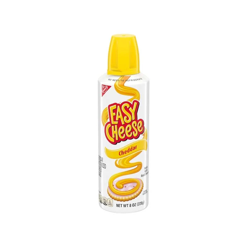 Kraft Easy Cheese, Cheddar - 8 oz image 0