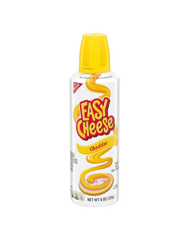 Kraft Easy Cheese, Cheddar - 8 oz image 0